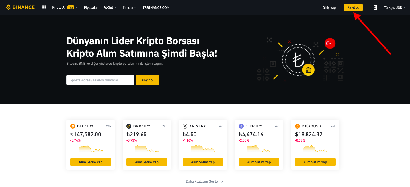 Kripto Para Yatırma ve Çekme Rehberi: Binance