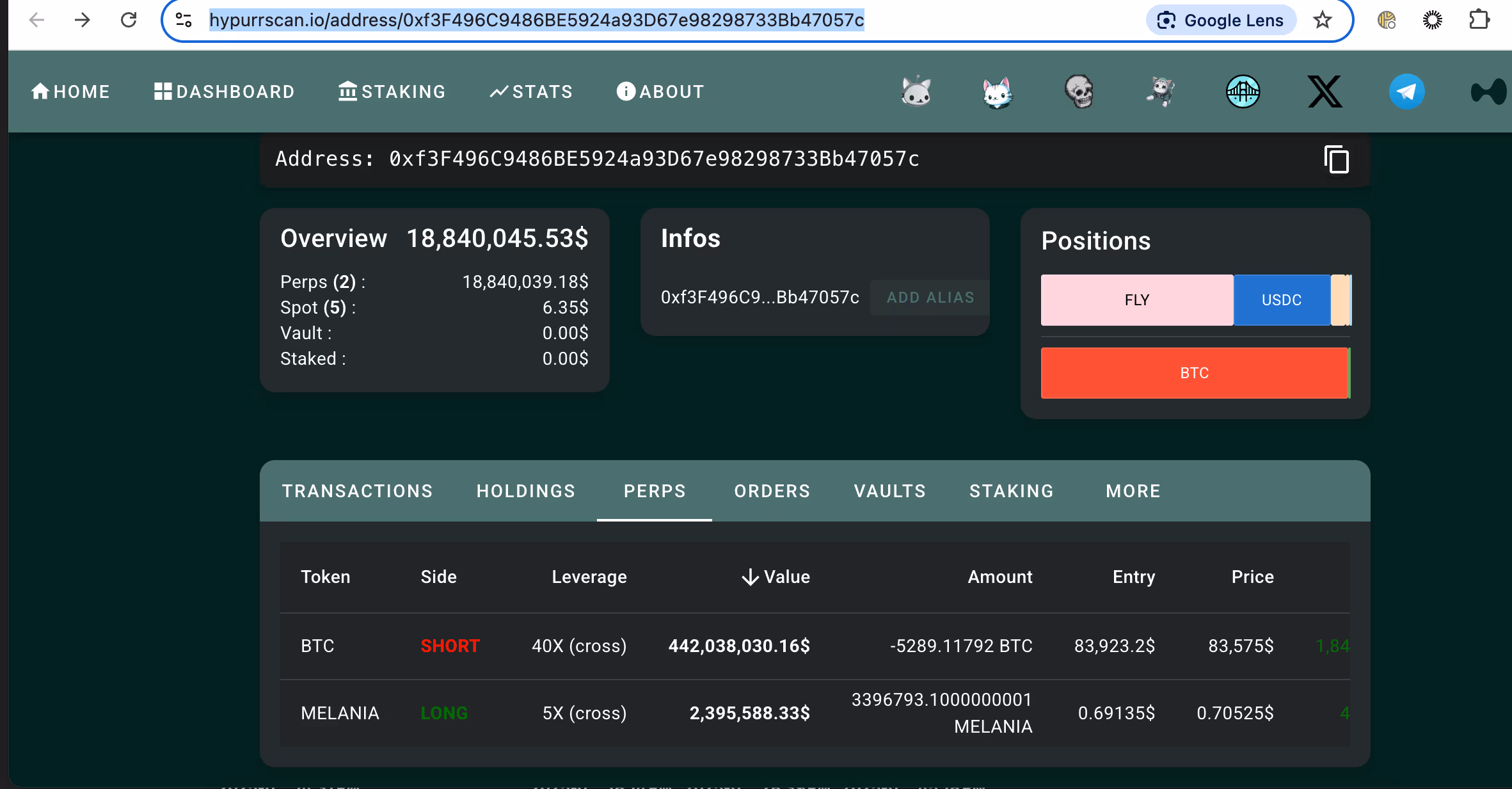 Bitcoin (BTC) piyasasındaki volatilitenin ortasında, dev bir kripto balinası Hyperliquid platformunda milyonlarca dolarlık kaldıraçlı short pozisyonu açarak piyasanın dikkatini çekti. Aynı zamanda, MELANIA tokenında boğa yönlü stratejilerle öne çıktı. İşte bu ilginç hamlelerin detayları...